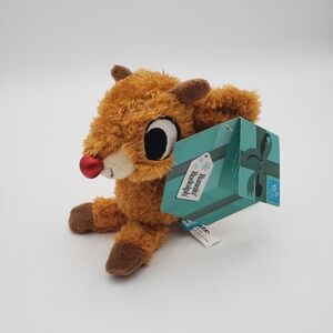 Running Rudolph Barkbox Dog Toy Nwt